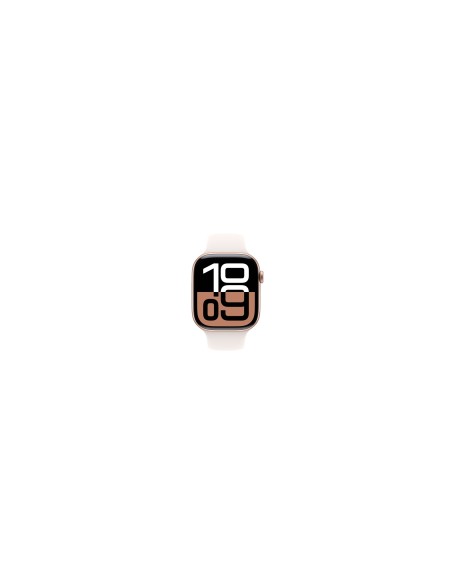 Apple Watch Series 10 OLED 46 mm Digital 416 x 496 Pixeles Pantalla tÃ¡ctil Oro rosa Wifi GPS (satÃ©lite)