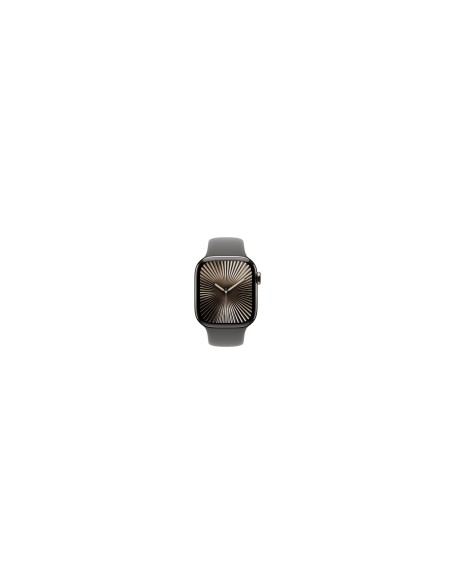 Apple Watch Series 10 OLED 42 mm Digital 374 x 446 Pixeles Pantalla tÃ¡ctil 4G Titanio Wifi GPS (satÃ©lite)