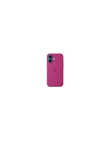 Apple Funda de silicona con MagSafe para el iPhone 16 - Fucsia