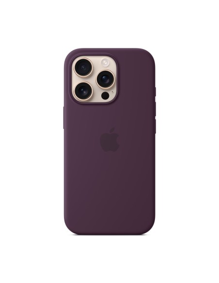 Apple Funda de silicona con MagSafe para el iPhone 16 Pro - Ciruela