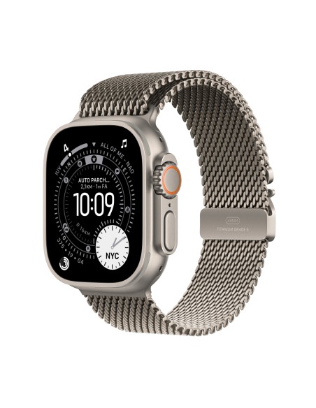 Apple Watch Ultra 3 OLED 49 mm Digital 422 x 514 Pixeles Pantalla tÃ¡ctil 5G Titanio Wifi GPS (satÃ©lite)
