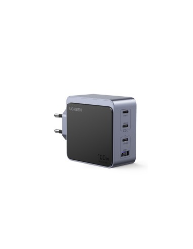 Ugreen Nexode S 100W 4-Port GaN Fast Charger EU gray Ordenador portÃ¡til, TelÃ©fono mÃ³vil, PortÃ¡til, BaterÃ­a portÃ¡til, Table