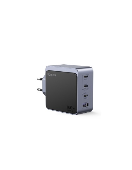 Ugreen Nexode S 100W 4-Port GaN Fast Charger EU gray Ordenador portÃ¡til, TelÃ©fono mÃ³vil, PortÃ¡til, BaterÃ­a portÃ¡til, Table