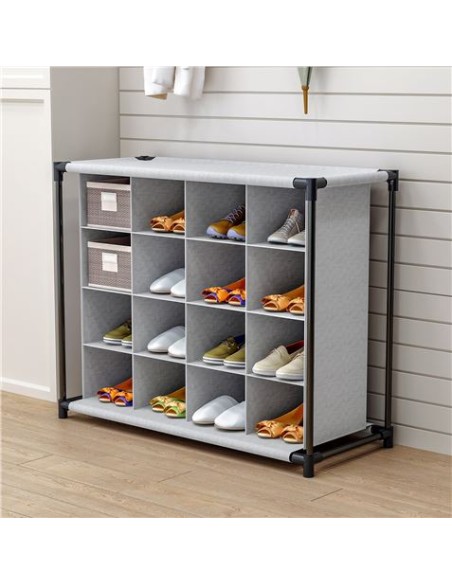 ORGANIZADOR DE ZAPATOS CON CUBIERTA 87.3X36.5X64.4CM
