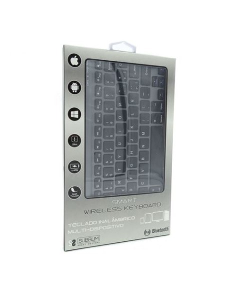TECLADO BLUETOOTH SMART BT 3.0 MULTIDISPOSITIVO SM0002 SUBBLIM