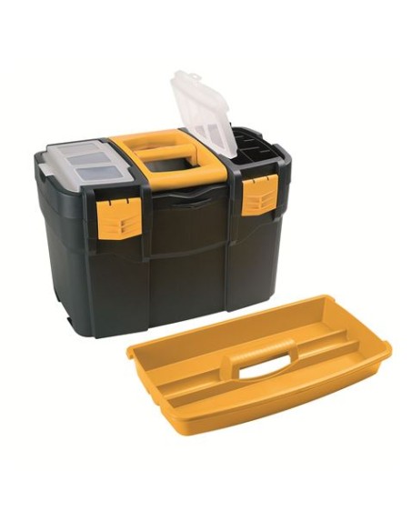 CAJA DE HERRAMIENTAS 460Ã—280Ã—455MM CON ORGANIZADORES Y BANDEJA ARTPLAST