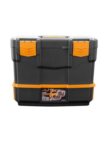 CAJA DE HERRAMIENTAS 420Ã—220Ã—340MM CON ORGANIZADORES Y BANDEJA ARTPLAST