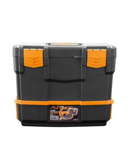 CAJA DE HERRAMIENTAS 420Ã—220Ã—340MM CON ORGANIZADORES Y BANDEJA ARTPLAST