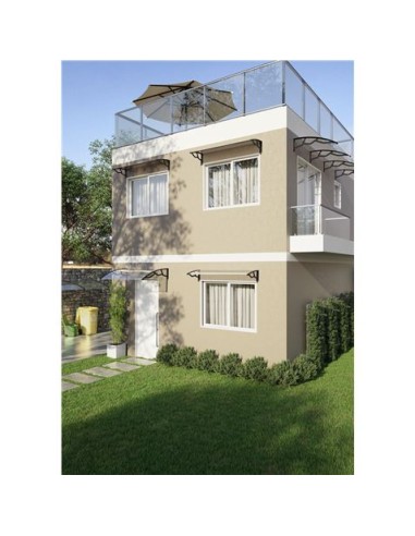 MARQUESINA PE100120T POLICARBONATO TRANSPARENTE 965Ã—1190Ã—282 MM ARTPLAS