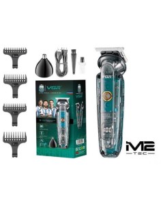 CORTAPELO BATERIA TRANSPARENTE CON DISPLAY GREEN