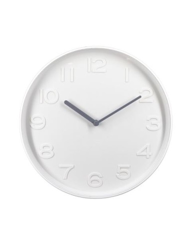 RELOJ DE PARED ALBA BLANCO 25