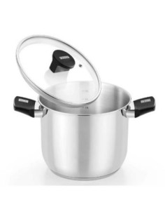 OLLA DE ACERO INOX CON TAPA DE CRISTAL 20CM ELITE MONIX
