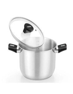 OLLA DE ACERO INOX CON TAPA DE CRISTAL 18CM ELITE MONIX