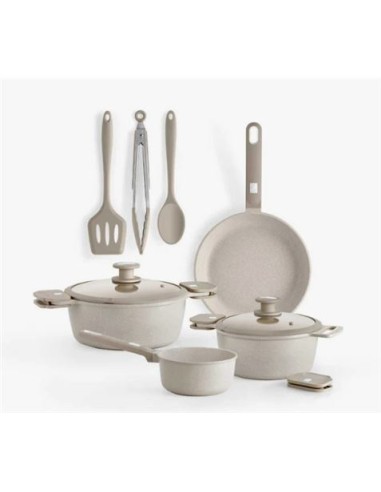 BATERIA DE COCINA 9 PIEZAS DENMARK MONIX