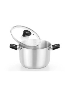 OLLA DE ACERO INOX CON TAPA DE CRISTAL 22CM ELITE MONIX