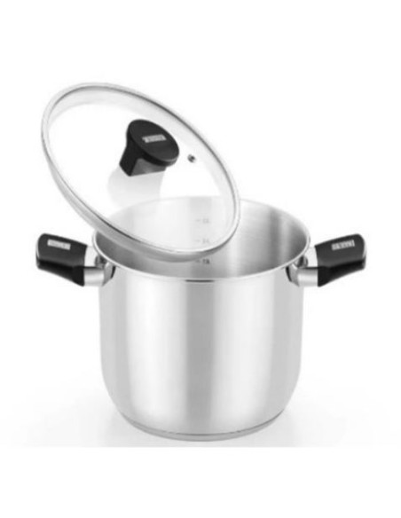 OLLA DE ACERO INOX CON TAPA DE CRISTAL 30CM ELITE MONIX