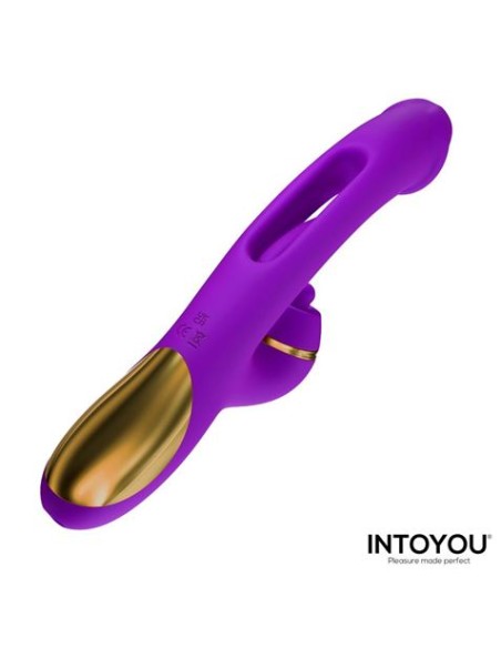 VIBRADOR CON LENGUA Y CABEZALES INTERCAMBIABLES SITER 2.0 INTOYOU