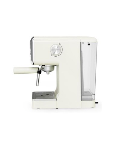 CAFETERA ESPRESSO RETRO 15BARES 1.7 LITROS CREMA JOCCA