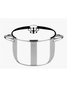 OLLA DE ACERO INOXIDABLE 18CM 3 LITROS OPTIMA CON TAPA ACERO MONIX