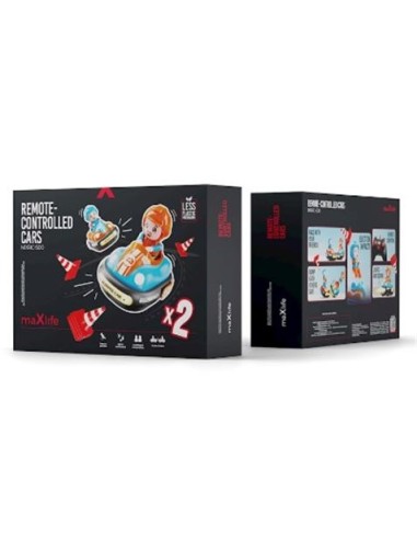 JUEGO COCHES CHOCONES A RADIO CONTROL MXRC-500 MAXLIFE