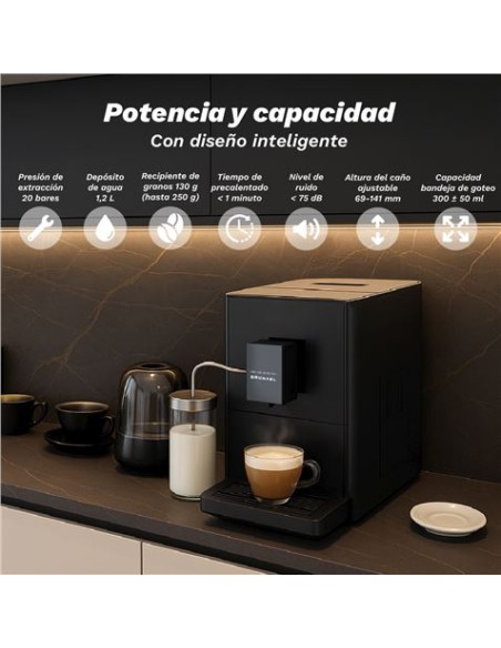 CAFETERA SUPERAUTOMATICA DREAMCAFPRESSO GRUNKEL