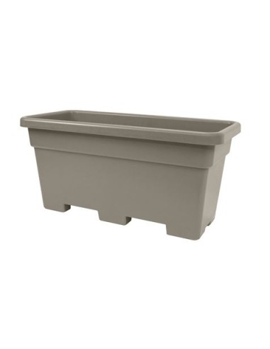 JARDINERA MAXI RECTANGULAR 80CM TORTORA ARTPLAST