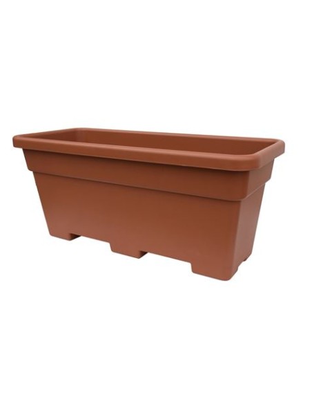 JARDINERA MAXI RECTANGULAR 100CM TERRACOTA ARTPLAST