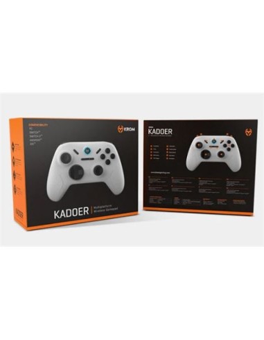 GAMEPAD BLUETOOTH PARA PC/IOS/ANDROID/SWITCH KADOR KROM