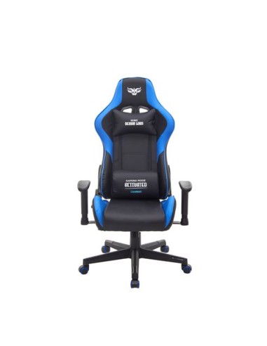 SILLA GAMING SERIE DEMON LORD AZUL CROMAD