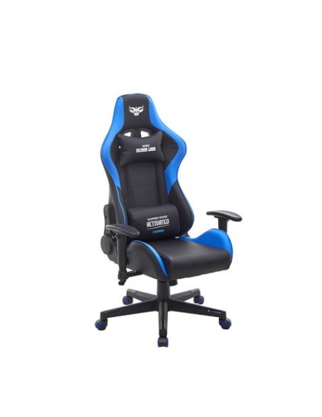 SILLA GAMING SERIE DEMON LORD AZUL CROMAD