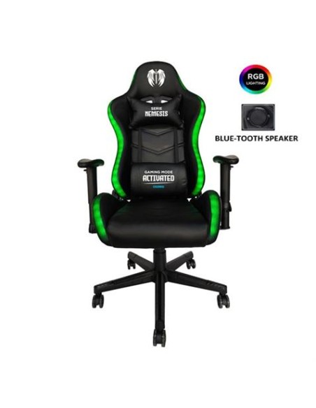 SILLA GAMING RGB + BLUETOOTH NEMESIS CROMAD