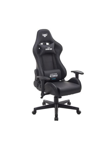 SILLA GAMING SERIE DEMON LORD NEGRA CROMAD
