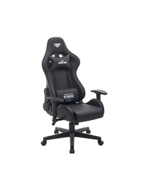 SILLA GAMING SERIE DEMON LORD NEGRA CROMAD