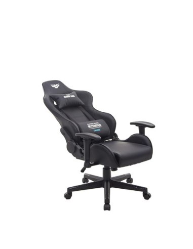 SILLA GAMING SERIE DEMON LORD NEGRA CROMAD