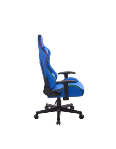 SILLA GAMING RGB SERIE FENRIR AZUL CROMAD