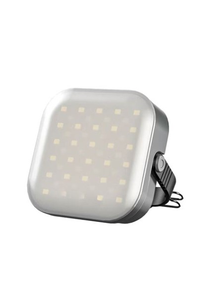 LINTERNA SOLAR DE CAMPING 500LM 12 MODOS, POWERBANK, IPX4 ELBAT