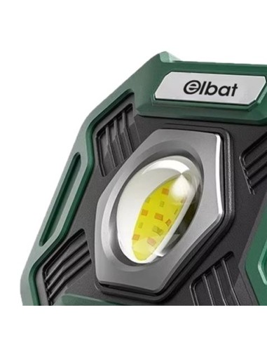 FOCO LED MULTIFUNCIÃ“N RECARGABLE 20W 2000LM LUZ FRIA ELBAT