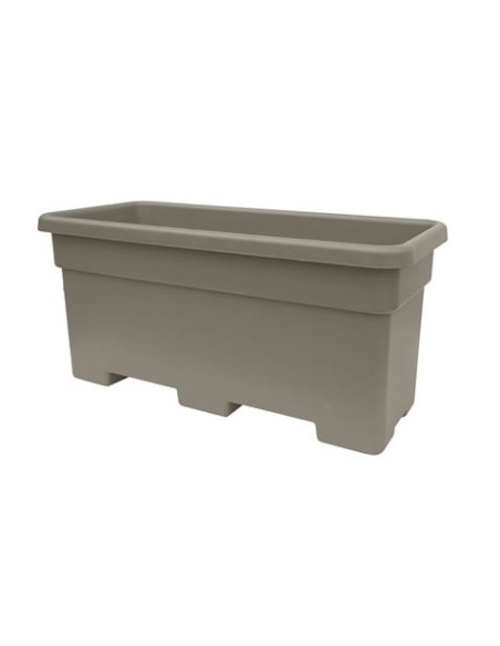JARDINERA MAXI RECTANGULAR 60CM TORTORA ARTPLAST