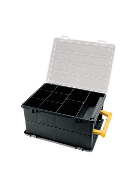 ORGANIZADOR DOBLE PLÃSTICO 242Ã—188Ã—120MM CON DIVISORES ARTPLAST