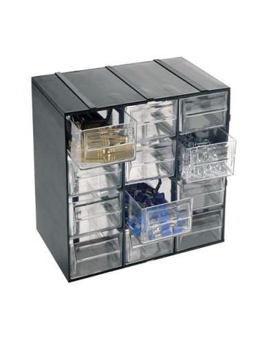 MUEBLE ORGANIZADOR PLASTICO 190X142X228MM CON 12 CAJONES ARTPLAST