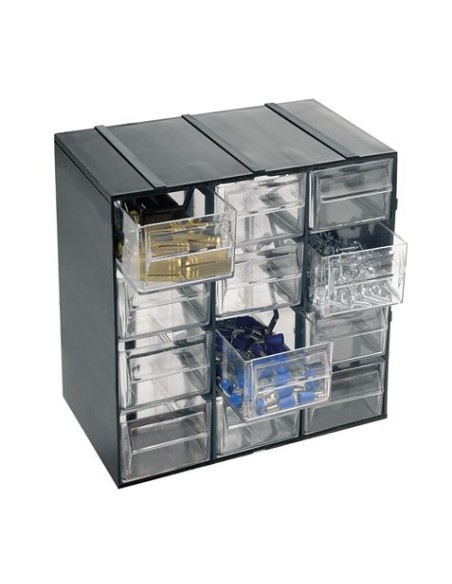 MUEBLE ORGANIZADOR PLASTICO 190X142X228MM CON 12 CAJONES ARTPLAST