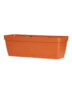 MACETA RECTANGULAR 60CM TERRACOTA CON DEPOSITO DE AGUA ARTPLAST