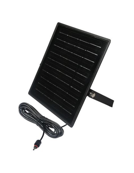 FOCO LED SOLAR 10W 1500LM CON SENSOR + MANDO + CCT 3000K/6000K ELBAT