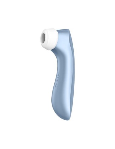 SATISFYER PRO2 + SUCCIONADOR CON VIBRACION AZUL