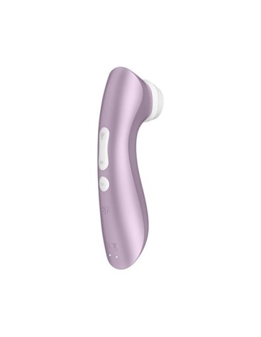 SATISFYER PRO2 + SUCCIONADOR CON VIBRACION VIOLETA