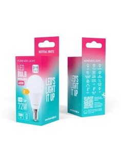 BOMBILLA LED G45 | 8.5W | 1000LM | E14 | LUZ BLANCA | FOREVER