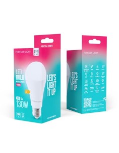 BOMBILLA LED A65 | 17W | 2100LM | E27 | LUZ BLANCA | FOREVER