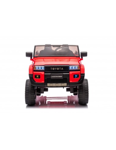 COCHE INFANTIL A BATERIA CON CONTROL REMOTO TOYOTA LC250 ROJO
