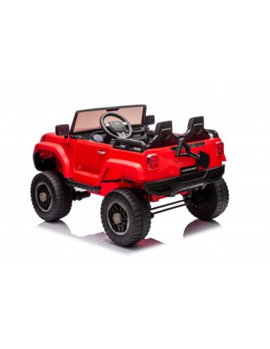 COCHE INFANTIL A BATERIA CON CONTROL REMOTO TOYOTA LC250 ROJO