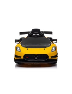COCHE INFANTIL A BATERIA CON CONTROL REMOTO MASSERATI MC20 GT2 AMARILLO 2